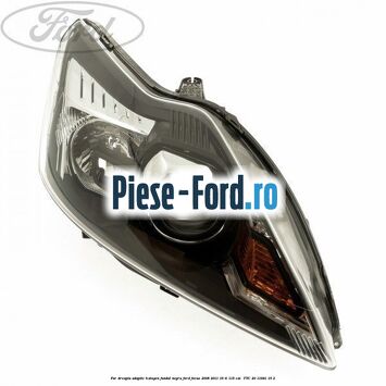 Far dreapta adaptiv halogen fundal negru Ford Focus 2008-2011 1.6 Ti 115 cai #74D760AEB9